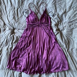 Purple dress